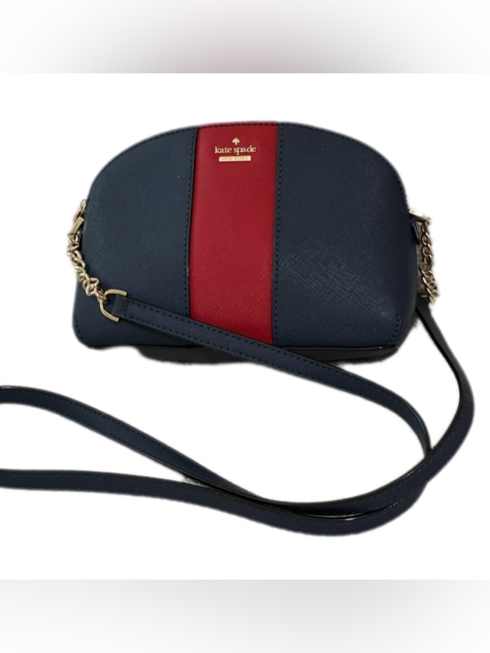 Kate Spade New York
Cameron Street Racing Stripe Hilli 
Crossbdy Bag Leather